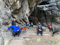 Rast an der Kleinsteinh&ouml;hle