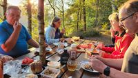 Abendessen an der H&uuml;tte